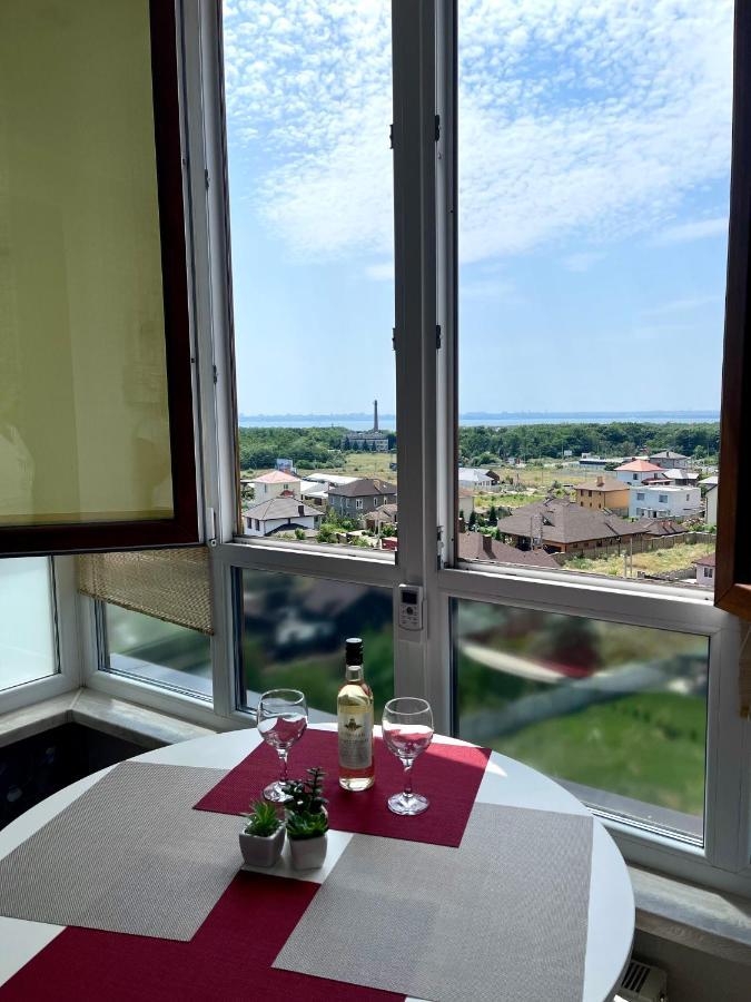 Уютная Квартира С Видом На Море Riviera City Apartment Fontanka Ngoại thất bức ảnh
